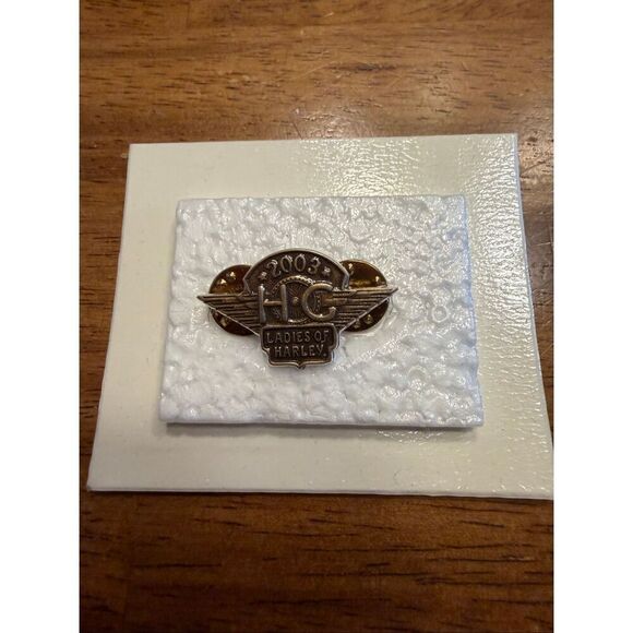 Harley-Davidson Other - Vintage 2003 Harley Davidson HOG Owners Group Ladies of Harley Women's Vest Pin